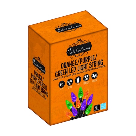 Celebrations Hallown C6 Lights Asst 31326-71